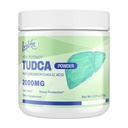 LivLyLuxe TUDCA Supplément de soutien du foie en poudre – Détox du foie à haute absorption de 2000mg et soutien à la réparation avec chardon de lait, artichaut, sels de bile, oxybile, mélange herbale– 30 portions, non-OGM