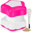 Johnbee Pill Crusher, Pill Grinder Fine Powder Extreem fijn. Opslagruimte. Pillenverbrijzelaars voor ouderen, familie en huisdieren. Siliconen randen. Meerdere pillen in één keer slijpen - poetsen (Paars)
