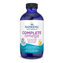 Nordic Naturals Complete Omega, citroensmaak - 8 oz - 1270 mg Omega-3 - EPA & DHA met Toegevoegd GLA - Gezonde huid, cognitie, positief goed - Niet-GMO - 48 porties