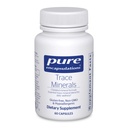 Pure Encapsulations Trace Minerals - Multimineral Supplement - Mineral Supplement - Ondersteunt Metabolisme en celfunctie* - Glutenvrij & Veganistisch - 60 Capsules