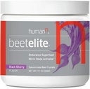 Humann BeetElite Pre Workout Powder for Men & Women - Ultra High Purity Beet Root Powder for Energy & Stamina - Cafeïnevrij, Creatinevrij, Vegan Nitric Oxide Supplement - Black Cherry, 7.1 oz