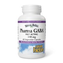 Natuurlijke factoren Pharma GABA - Dieetsupplement ondersteunt kalme slaap- en slaapkwaliteit - Natuurlijke, snelwerkende supplement Aids Focus & Brain Health - 60 kauwtabletten (30 porties)