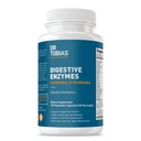Dr. Tobias Digestieve Enzymen met Probiotica, Prebiotica en Postbiotica Bromelain, Amylase, Lipase, voor betere spijsvertering & Immuunfunctie, 120 Capsules 60 Serves (2 Dagelijks)
