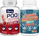 Birsppy Vigorizar French Maritime Pine Bark Extract met Dual-Delivery + 1600 MG Liposomal Quercetin Phytosome