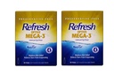 Refresh Optive Mega-3 gouttes oculaires lubrifiantes, 30 à usage unique (paquet de 2)