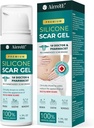 Gel de cicatrice de silicone pour stretch Mark: 100% crème de cicatrice de silicone - Enlever de nouvelles cicatrices de vieille peau 50g