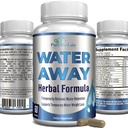 Water Afwezig voorzichtig Herbal Diuretic - Natural Diuretic Water Pillen - Relieve Bloating, Reduce Overtollig Water Gewicht met Dandelion Leaf, Green Tea, Detox Cleanse & Urinary Health. Niet-GMO, 60 capsules