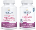 Nordic Naturals Nieuwe Mom Bundle - Prenatale Multivitamine tabletten, Prenatale DHA