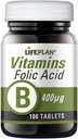 Lifeplan Foliumzuur 400Mcg 100 tabletten