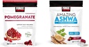 Facteur de force Pomégranate Chews pour le vieillissement en santé et Ashwa Chews pour le soulagement du stress, la mémoire, le focus et le soutien immunitaire