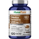 NusaPure Tribulus Terrestris 50:1 Extract, 1000 mg Equivalent aan 50.000mg
