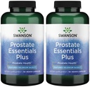 Swanson Prostate Plus - Supplément naturel pour les hommes favorisant un flux et une fréquence de trac urinaires sains - Soutien à la santé globale de la prostate 90 gélules (2 paquets)