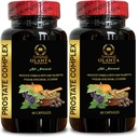 PROSTATE SUPPORT COMPLEX - Voedingsondersteuning voor prostaat, Pygeum en Saw Palmetto voor mannen Prostaat, ondersteuning urinetrek, prostaat supplementen voor mannen - 2 flessen 120 capsules