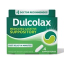 Dulcolax Stimulerend Laxatief Gemedicineerd Sorbitol, Voorspelbare en effectieve Constipatie Relief, Bisacodyl 10 mg, 4 Tel.