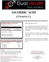 Dual Health Body & Mind 1 Zak met elk ascorbinezuur (Vitamine C) & MSM (methylsulfonylmethaan) Poeder Combo