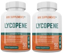 2 Flessen Lycopeen 50mg 180 Totaal Capsules