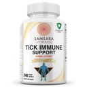 Samsara Kruiden Tick Immune Support - Japanse Knotweed, Kattenklauw, Andrographis, Cryptolepis, Sarsaparilla, Resveratrol, Tick Bite Ondersteuning 240 Capsules