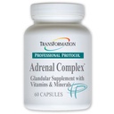 TRANSFORMATIE VAN DE GENESIS VAN GOEDE GEZONDHEIDS ENzymeN Adrenal Complex - 60 Capsules - synergistische formulering van kruiden en vitaminen ter ondersteuning van een gezond endocrien systeem