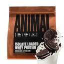 Animal Wei Isolaat Proteïne Poeder - geladen voor pre- & post workout Muscle Builder and Recovery met decompensative Enzymes for Men & Women - 25g Protein, Great Taste, Low Sugar - Cookies & Cream 2 lbs