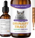 Urinaire traktatie steun voor katten - UTI behandeling voor katten - Urinaire traktatie gezondheid, Relives Urinaire kristallen, nieren en blaas ondersteuning supplement, 2 oz CATNEW
