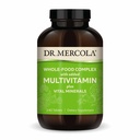 Complexe alimentaire complet du Dr Mercola avec ajout de multivitamines plus minéraux vitaux, 30 portions (240 comprimés), supplément alimentaire, soutient la santé globale