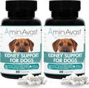 AminAvast Nierondersteuning Supplement voor honden, 1000mg 2-pack - bevordert natuurlijke nierfunctie - Aids in Health and Vitality of Aging Nieren - Gemakkelijk toegediend - 60 Sprinkle Capsules