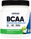 Nutricost BCAA Poeder 2:1:1 (Groene appel, 60 porties)