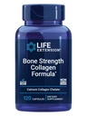 Prolongation de la durée de vie Formule de collagène de résistance aux os, chélate de collagène de calcium, fructoborate de calcium, vitamine D3, citrate de magnésium, silicone, bore, sans gluten, sans OGM, 120 capsules