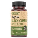 Deva Vegan Nutrition Black Cumin Seed Oil, Cold-Pressed, Unraffinaderij, 90 Capsules (verpakking van 3)