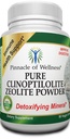 Pure Clinoptilolite Zeolite Powder – Detox Cleanse Dietary Supplement – 90 Capsules