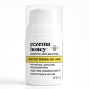 ECZEMA HONEY Geconcentreerde nachtelijke vernieuwing Gezichtscrème - Antiveroudering Huidverzorgingsproducten - Ongeparfumeerde gezicht Moisturizer voor eczeem, droge en gevoelige huid (1.7 Oz)