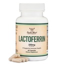 Lactoferrine 250 mg per portie (60 capsules) Gepatenteerd Bioferrin Lactoferrine - Superior Iron Supplement for Iron Deficiency and Immune Support by Double Wood Supplements
