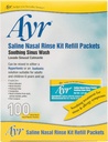 Ayr Saline Nasal Rinse Kit Refill Packets, 100-Count Packets (verpakking van 2)