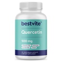 BESTVITE Quercetin 500mg (120 Vegetarische Capsules) - No Stearates - No Silicon Dioxide - Vegan - Non GMO - Glutenvrij