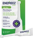 DocuSol Enemeez Kids Enema - Constipatie verlichting voor kinderen, docusaat sodium Stool Softener, Snelwerkende, 5 wegwerpbuizen voor eenmalig gebruik
