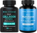 Vitale vitamines Multicollagen Capsules + Mannen Multivitaminen