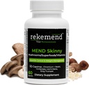 Eetbare Suppressant voor gewichtsverlies - Vegan Non-GMO Natuurlijke paddo gebaseerd gewichtsverlies supplement - 60 capsules