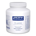 Encapsulations pures L-Lysine - Supplément à l'acide amino essentiel pour le soutien immunitaire et la santé des lèvres* - avec HCl L-Lysine - 270 capsules