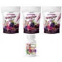 BariatricPal 90-Dag Bariatric Vitamine Bundle (Multivitamine ONE 1 per dag! Capsule met 45 mg ijzer en calcium citraat zachte kauwt 500 mg met Probiotica - Wild Grape)