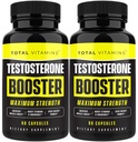 Testosteron Booster - Testosteron Supplement voor mannen - Mannelijke Enhancement Supplementen - Testosteron Booster voor mannen Alpha Pillen voor Test Boost Max Spiergroei, Libido, Energie en Uithoudingsvermogen Pillen