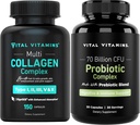 Vitale vitamines Multicollagen Capsules + Probiotisch complex