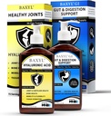 BAXYL & BaxylGI Bundle Pack - (6 fl oz Each) - Hyaluronzuur Joint Supplement & Hylarunonan Amaferm Prebiotic Digestief Supplement.