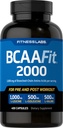 Fitness Labs BCAAFit 2000 - Branched Chain Amino Acids for Muscle Growth and Recovery* (400 capsules)