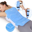REVIX XXL Volledige Terug Ice Pack Wrap, Herbruikbare Gel Koude Compress voor boven- en onderrug, Lang aanhoudende flexibele Ice Pack voor spiervermoeidheid, vermoeidheid en post-workout herstel