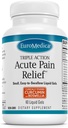 Euromedica Aiguy Pain Relief - Supplément diététique avec BCM-95 Curcumine et BOS-10 Boswellia - Supplément huile de graines de sésame noir pour soutenir le soulagement du malaise occasionnel - 60 gels liquides