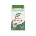 Nature's Way Asian Ginseng, Fights Fatigue*, 1.120mg Per 2-capsule Serving, Non-GMO Project Verified, Vegan, 100 Capsules (Packaging May Vary)