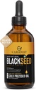 CARAWAY Biologische Zwarte Zaadolie - Koud Geperst Nigella Sativa Oil - Pure en Ongeraffineerd - Rijk aan Thymochinon voor Immune Ondersteuning, Haar en Huidverzorging 