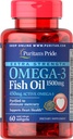 Puritanen Trots Extra sterkte Omega-3 Visolie 1500 Mg 450 Mg Actieve Omega-3 Softgels, 60 Tellen