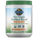 Tuin van het leven Rauwe Biologische Perfecte Food Energizer Gesinterd Groen Superfood Poeder - Yerba Mate Granaatappel, 30 Servers, Groene Superfood Poeder & Probiotica, Glutenvrij Whole Food Greens Supplementen