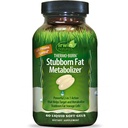 Irwin Naturals Thermo-Burn Stubborn Fat Metabozer - 60 Liquid Soft-Gels - Combines Green Tea Extract (EGCG), MCT Oil & Cafeine - 20 Servers